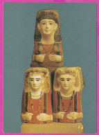 290107 / Egypt -  Museum - Three Mask From The Roman Age PC Photoizdat 119 Publ. Bulgaria Egypte Agypten Egitto - Musea