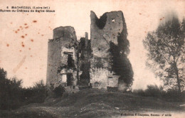 CPA - MACHECOUL - Ruines Du Château La Tour De Barbe-Bleue ... LOT 2 CP / Edition F.Chapeau - Machecoul