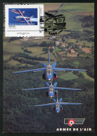 FRANCE (2023) Carte Maximum Card - 70 Ans De La Patrouille De France, Avion Airplane Aircraft Alphajet (1981-2023) - 2020-…