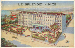 ALPES MARITIMES  NICE  Le Spndid  Hotel  (anglsupghe) - Bar, Alberghi, Ristoranti