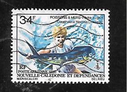 TIMBRE OBLITERE DE NOUVELLE CALEDONIE DE 1980 N° YVERT PA 202 - Usados