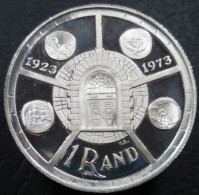 Sud Africa - 1 Rand 1974 - 50° Anniversario Della Zecca Di Pretoria - KM# 89 - Afrique Du Sud