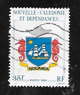 TIMBRE OBLITERE DE NOUVELLE CALEDONIE DE 1984 N° YVERT 486 - Usados