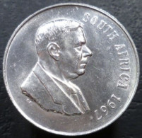 Sud Africa - 1 Rand 1967 - Anniversario Morte Dr. Verwoerd - KM# 72.1 - Afrique Du Sud