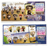 Istruzioni Kinder - Harry Potter (Fronte E Retro) - Notices