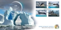 2023-03- BRITISH ANTARCTIC- BAT - FROZEN PLANET II    FDC   4V      MNH** - Ongebruikt