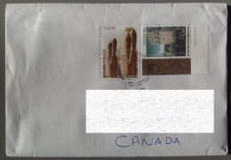 2023 Greece To Canada Cover - Briefe U. Dokumente