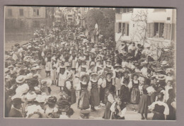 CH ZH Wädenswil 1909 April Jugendfest Foto Ungebraucht - Wädenswil