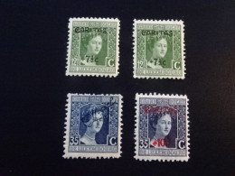 K56332 - Stamps MNH Luxembourg -   1924 - Overprinted  Caritas And Official - 1914-24 Marie-Adelaide