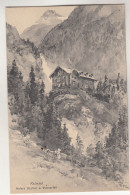 C6914) KRIMML - Hofers Gasthof A. Waserfall - SEHR ALT ! 1909 - Krimml