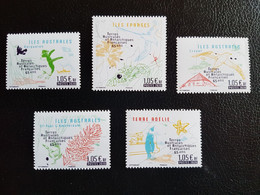 Fsat 2020 Taaf Antarctic Isle Island EPARSES ST PAUL AMSTERDAM Crozet 5v Mnh - Nuovi