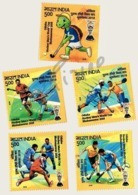 Field Hockey Stamps Set From India 2018 Inde Indien Sport - Jockey (sobre Hierba)