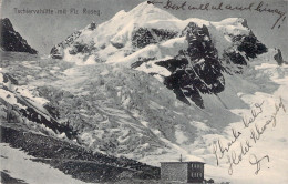 SUISSE - Tschiervahütte Mit Piz Roseg - Carte Postale Ancienne - Tschierv