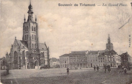 BELGIQUE - Tirlemont - La Grand'Place - Carte Postale Ancienne - Autres & Non Classés