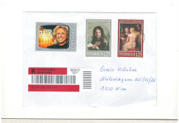 2020 Austria, Osterreich - Registered Leter / Cover, Modern Stamps - - CV4 - Cartas & Documentos