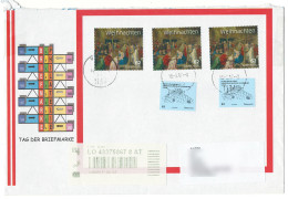 2017 Austria, Osterreich - Registered Leter / Cover, Modern Stamps - - CV55 - Brieven En Documenten