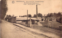 BELGIQUE - NEDERBRAKEL - Eaux Minérales TOPBRONNEN - établissement D'exploitation - Carte Postale Ancienne - Otros & Sin Clasificación