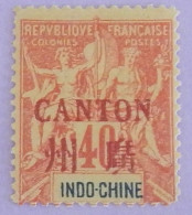 CANTON YT 12 NEUF*MH  ANNÉES 1901/1902 - Unused Stamps