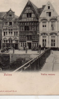 BELGIQUE MALINES VIEILLES MAISONS ANIMEE CARTE PRECURSEUR 1903 - Mechelen