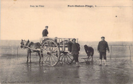 FRANCE - 80 - FORT MAHON - Dans Les Filets - Carte Postale Ancienne - Fort Mahon