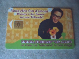 Télécarte Vous Etes Fou D Amour - Operadores De Telecom