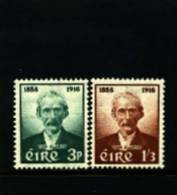 IRELAND/EIRE - 1958  TOM  CLARICE  SET  MINT NH - Unused Stamps