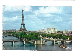 LA TOUR EIFFEL ET LA SEINE.- PARIS.- ( FRANCIA ) - Tour Eiffel