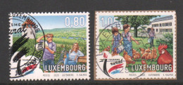 Luxemburg 2020 Yv 2175-76, Reeks,  Prachtig Gestempeld - Used Stamps