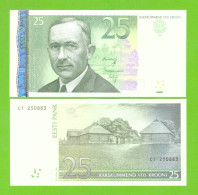 ESTONIA 25 KROONI 2007 P-87 UNC - Estonia