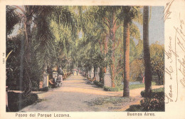 ARGENTINE - BUENOS AIRES - Paseo Del Parque Lezama - Carte Postale Ancienne - Argentina