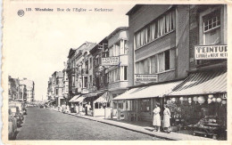 BELGIQUE - Wenduine - Rue De L'église - Carte Postale Ancienne - Andere & Zonder Classificatie