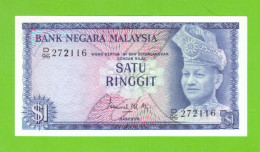 MALAYSIA 1 RINGGIT 1972 P-7 UNC - Malaysia