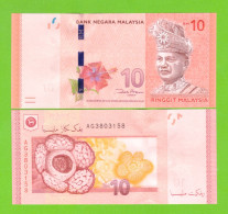 MALAYSIA 10 RINGGIT ND/2011 P-53a UNC - Malaysia