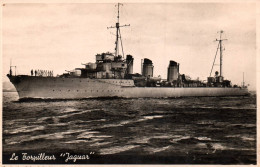 Navire De Guerre - Carte Photo - Le Torpilleur JAGUAR - Militaria - Warships