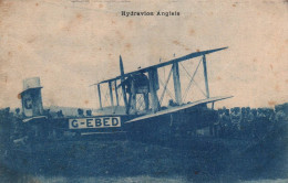 Aviation - Un Avion Hydravion Anglais - Plane - 1914-1918: 1st War