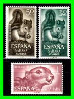 ESPAÑA COLONIAS ESPAÑOLAS ( SAHARA ESPAÑOL AFRICA ) SERIE DE SELLOS AÑO 1964 - DIA DEL SELLO - - Sahara Español