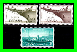 ESPAÑA COLONIAS ESPAÑOLAS ( SAHARA ESPAÑOL AFRICA ) SERIE DE SELLOS AÑO 1966 - PRO INFANCIA - NUEVOS - - Sahara Español
