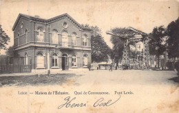 LIEGE - Maison De L'Eclusier - Quai De Coronmeuse - Pont Levis - Carte Postale Ancienne - Sonstige & Ohne Zuordnung