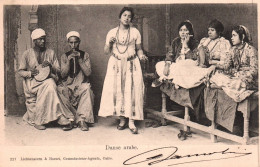 Égypte - Egypt - Une Danse Arabe - Danseuse Musiciens Folklore - Altri & Non Classificati