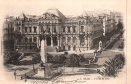 Oran - Place Et L'hôtel De Ville - Algerie Algeria - Oran