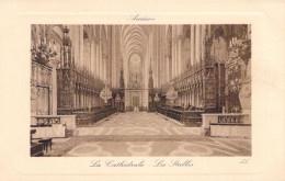 FRANCE - 80 - AMIENS - La Cathédrale - Les Stalles - LL - Carte Postale Ancienne - Amiens
