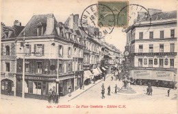 FRANCE - 80 - AMIENS - La Place Gambetta - Edition CN - Carte Postale Ancienne - Amiens