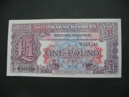 1 One Pound  British Armed  Forces  - 2 Eme Série    **** EN  ACHAT IMMEDIAT  **** - Andere & Zonder Classificatie