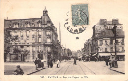 FRANCE - 80 - AMIENS - Rue De Noyon - ND - Carte Postale Ancienne - Amiens