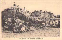 FRANCE - 35 - PARAME - Les Rochers Et La Plage - LL - Carte Postale Ancienne - Parame