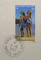 R1146/203 - 1990 - POLYSESIE FRANÇAISE - N°367 Avec CàD SPECIAL : CENTRE PHILATELIQUE - PAPEETE - 3 AOÛT 1892 - Used Stamps