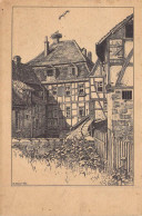 FRANCE - 63 - GEINHAUSEN- Alter Fachwerkbau Mit Storchnest - Carte Postale Ancienne - Other & Unclassified