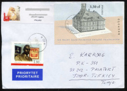 Poland Legnica 2020 Mail Cover Used To Istanbul | Coats Of Arms 2001 Mi 3893, Philatelic Congress, Lubin 2006 Mi 4256A - Covers & Documents