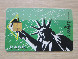 Smart Ingenierie Chip Card, Pass Card, Liberty Statue - Monace