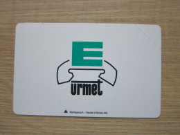 Urmet Test/trail Phonecard, Mint - Tests & Diensten